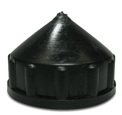 Bodenkappe PE 1 1/4" IG