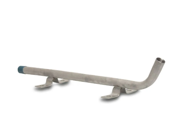 Nippelhalter Tränkenippelhalter 30° Edelstahl 1/2" AG x IG 500mm