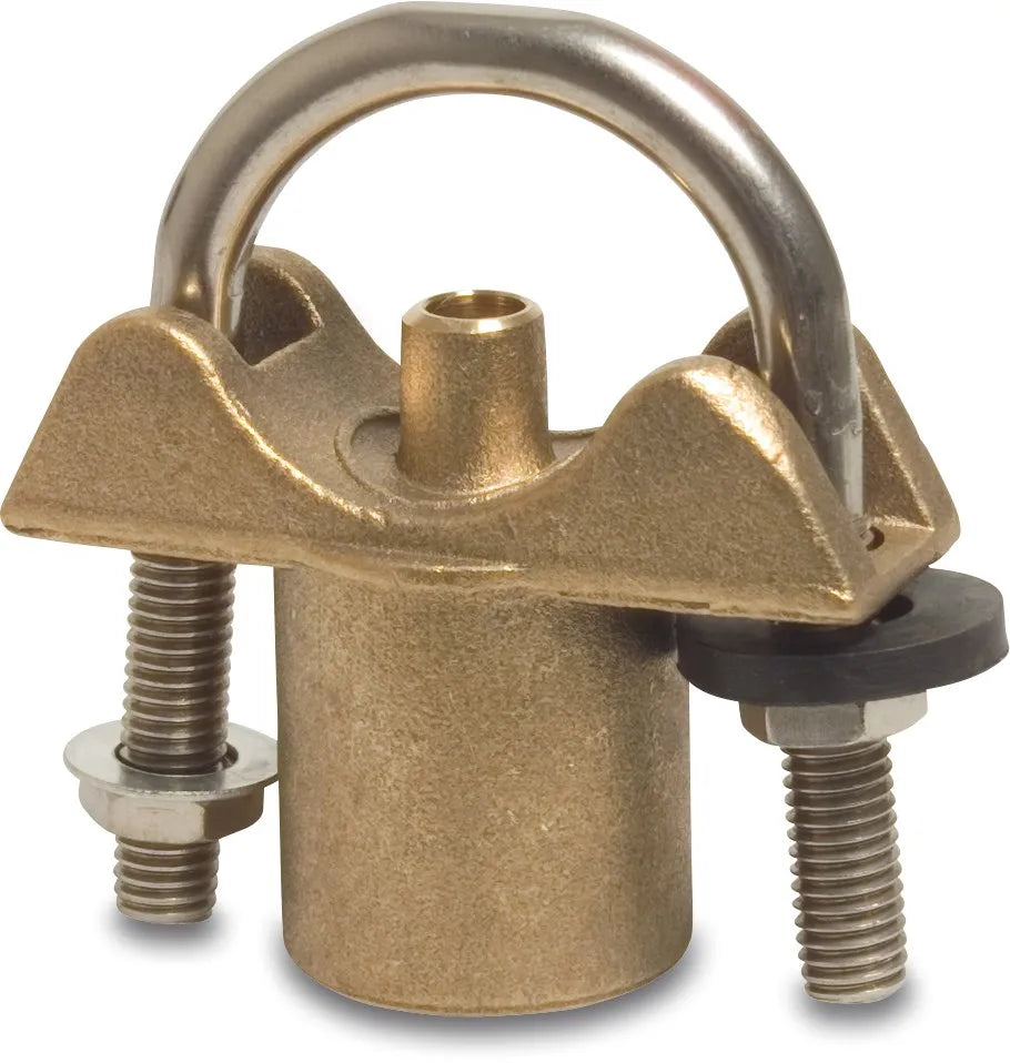Profec Anbohrschelle Messing 3/4" - 1" x 1/2" Klemmschalen x IG