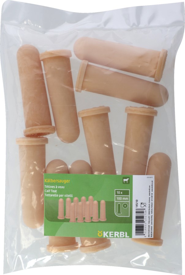 Latex-Sauger, 100mm, 10 Stück