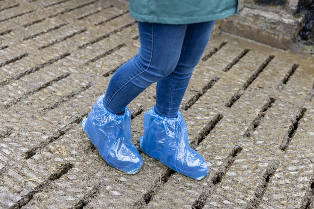 Einmalüberschuh mit Gummizug