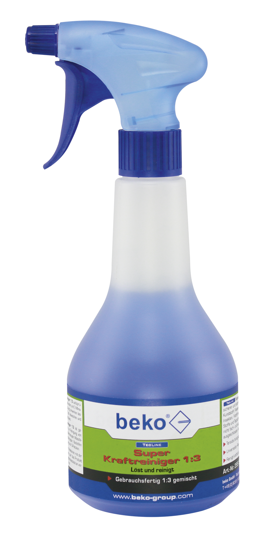 TecLine X-Clean 1:3 Kraftreiniger Sprühflasche 500ml