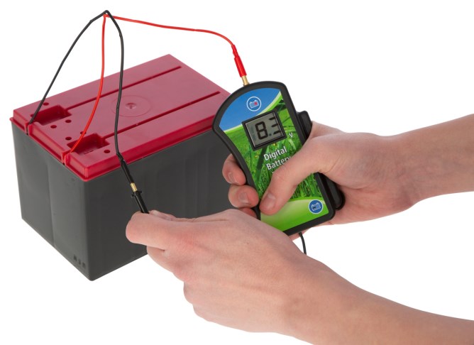 Batterietester digital 6 V - 20 V