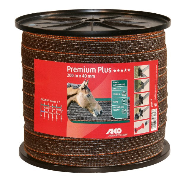 Weidezaunband TriCond-Band 200m, 40mm