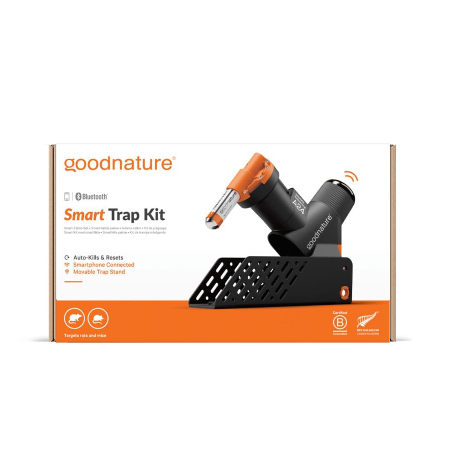 Goodnature Smart-Falle mit Zubehör