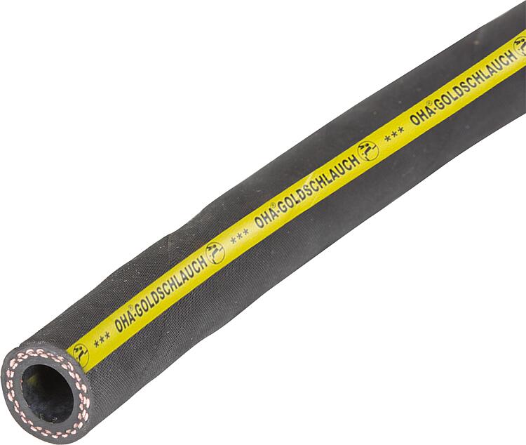 Gummi-Schlauch Goldschlauch 3/4" , Ø 19 x 28mm, max. 35 bar - Preis pro Meter