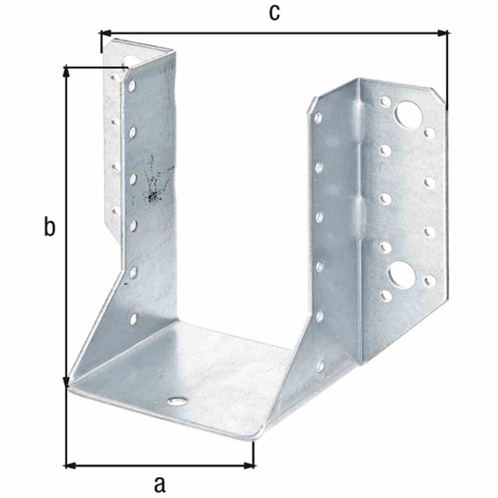 Balkenschuh 80x120x2,0mm verzinkt