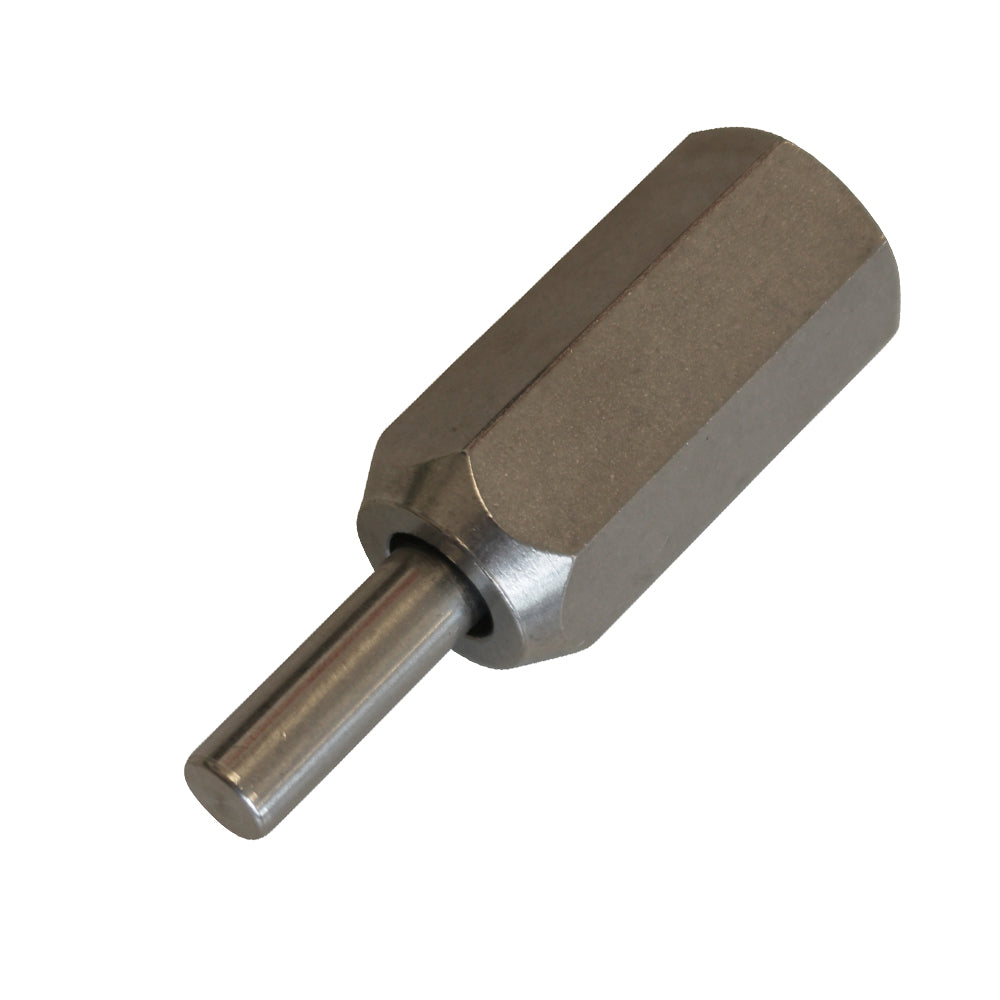 Sprühnippel 1/2"-Stift V2A IG