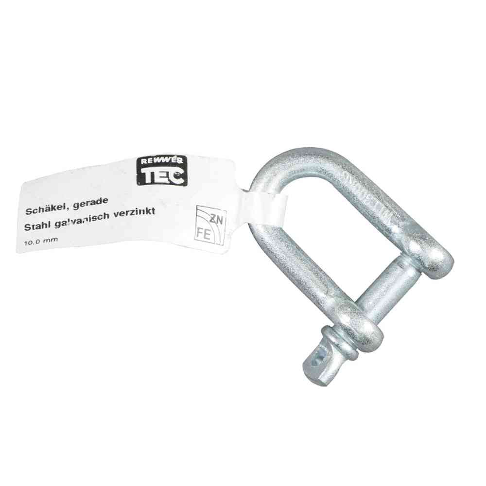 Schäkel 10 mm gerade