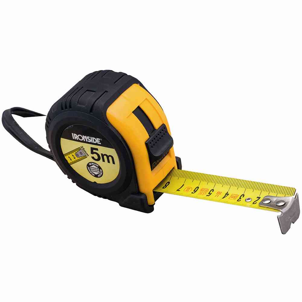 Rollbandmaß mit Stop 8 m, 25mm Band