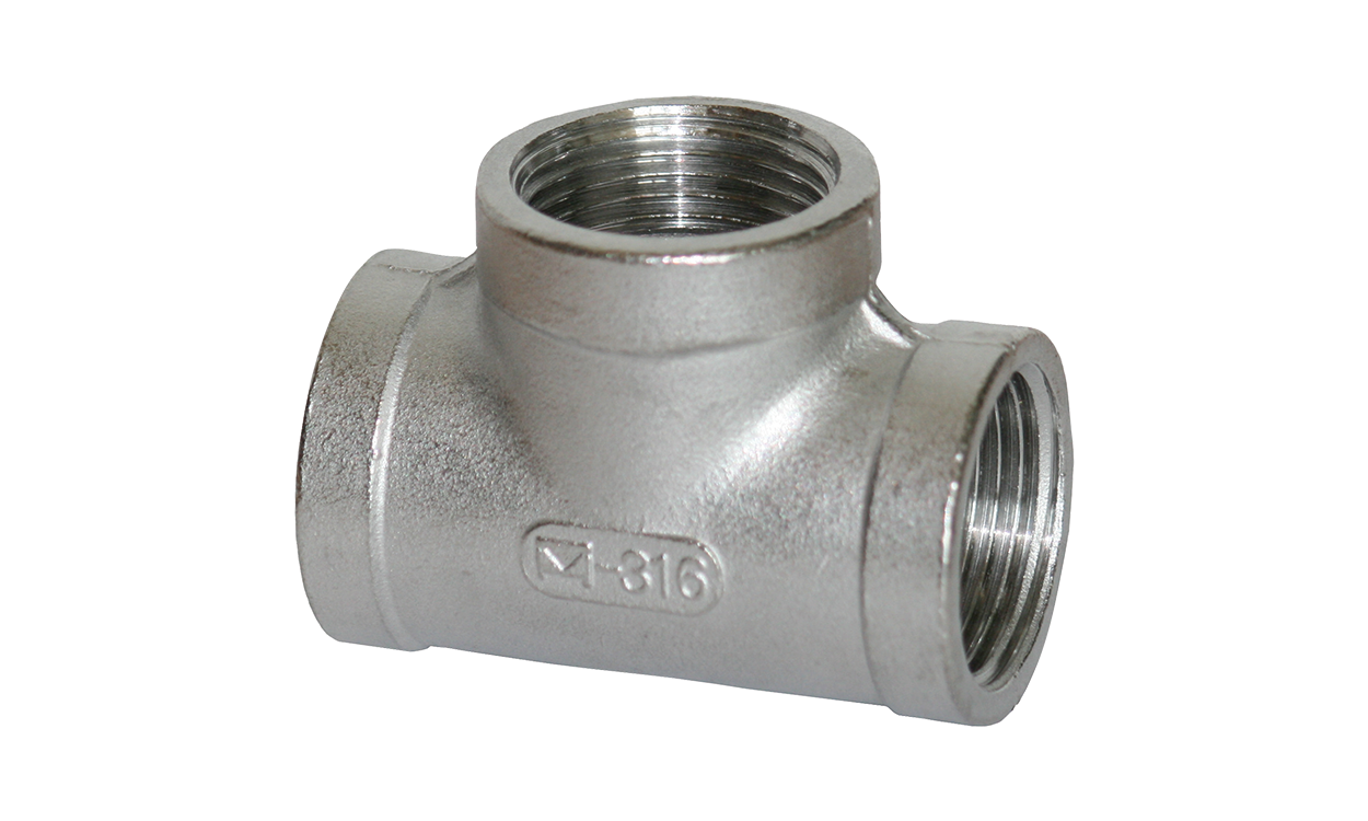 VA T-Stück 90° 1 1/4" IG