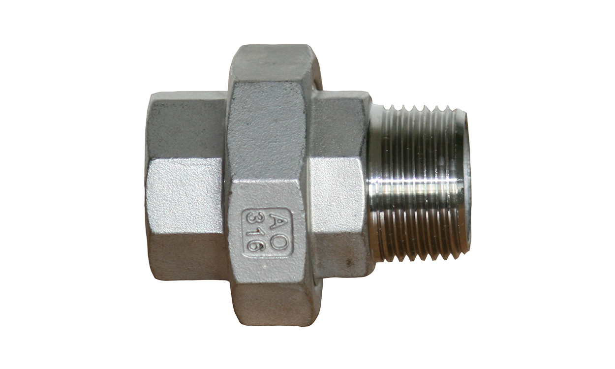 VA-Verschraubung konisch dichtend 1 1/4" IG/AG