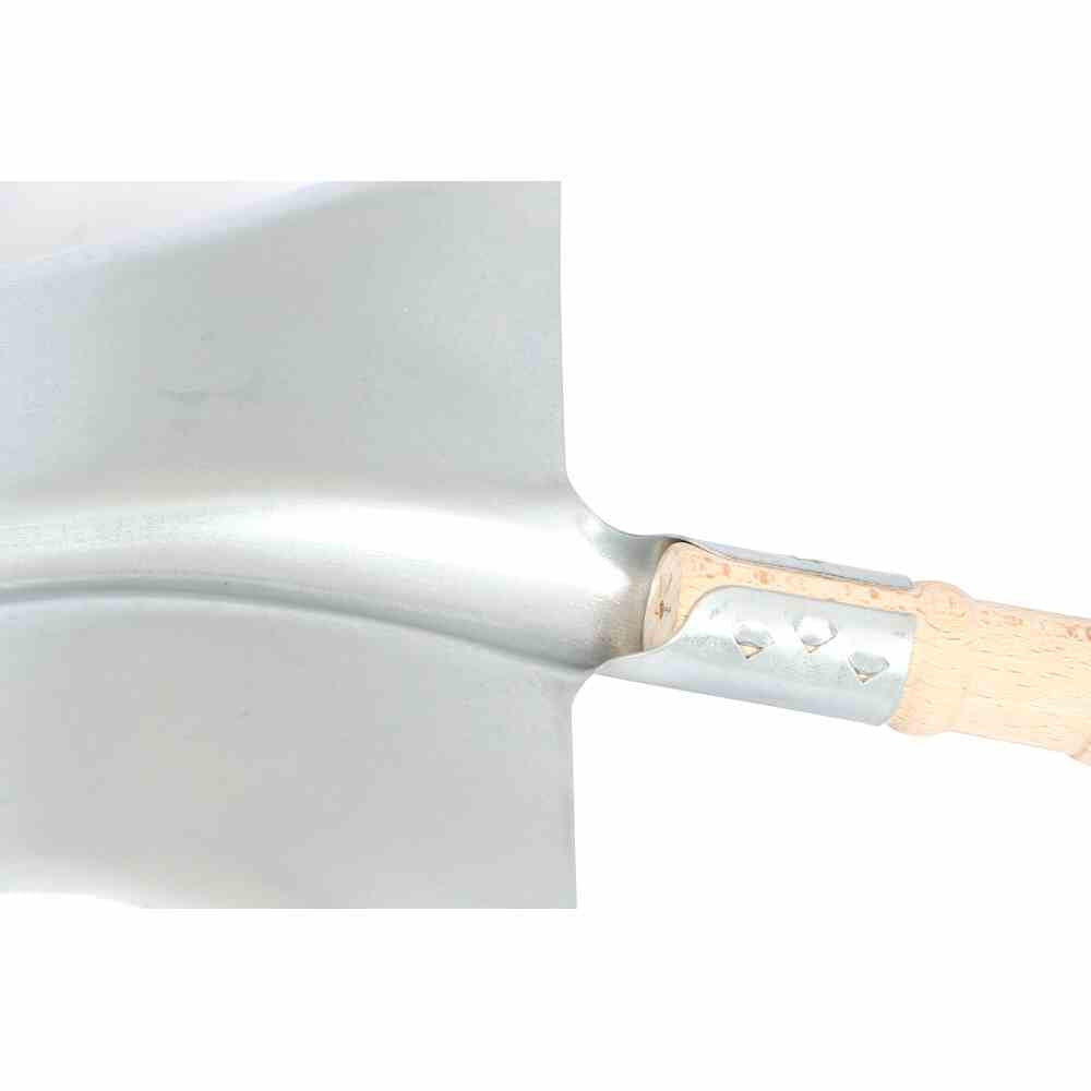 Kehrschaufel verzinkt mit Holzgriff