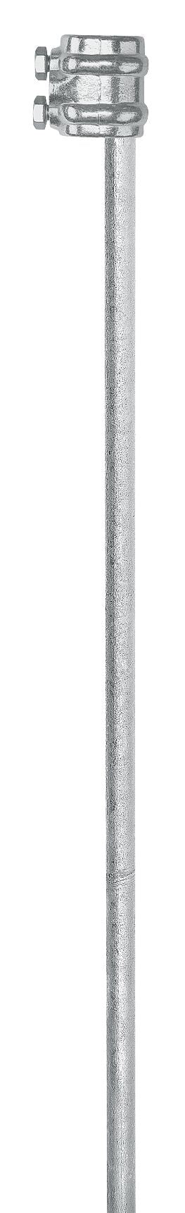 Erdstab 1 m mit Erdungsklemme (3 Stück)