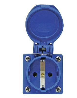 PCE CEE-Wanddose 5x16A m. Schu.Dose 9215-6