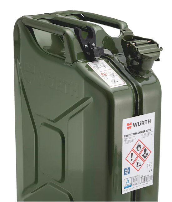 Kraftstoffkanister Stahl 20 Liter