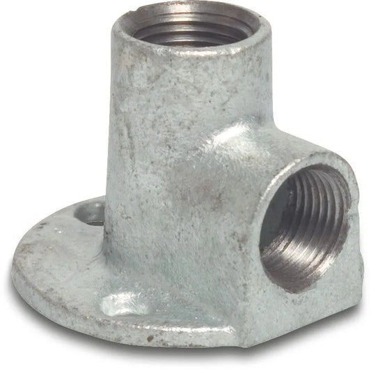 Profec Wandscheibe 1" 90° verzinkt IG