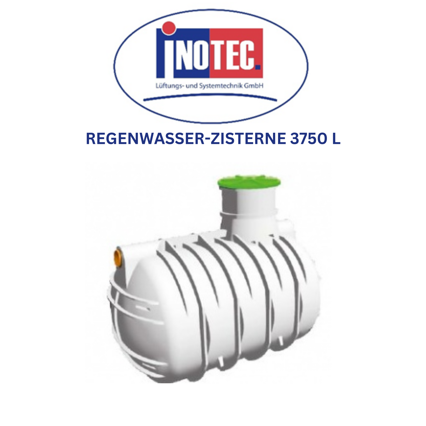 REGENWASSER-ZISTERNE 3750 L ❗ nur telefonische Bestellung ❗