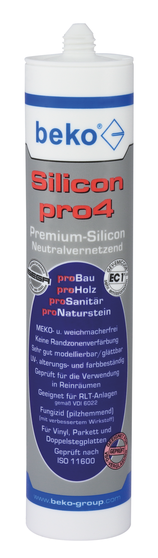 Silicon pro4 Premium 310ml anthrazit