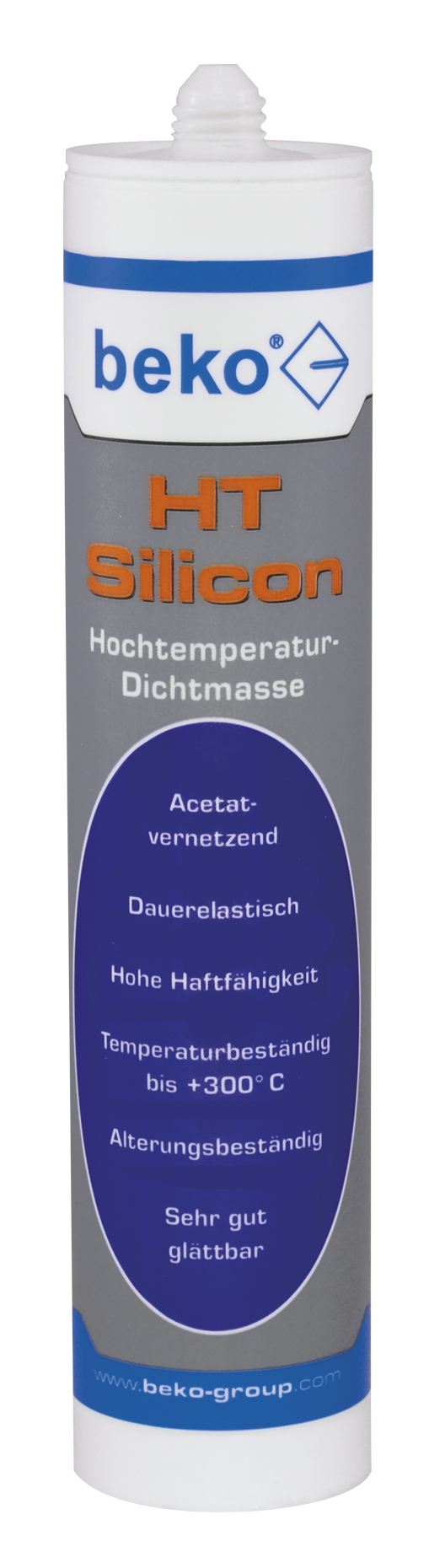 HT-Silicon 310ml dunkelrot