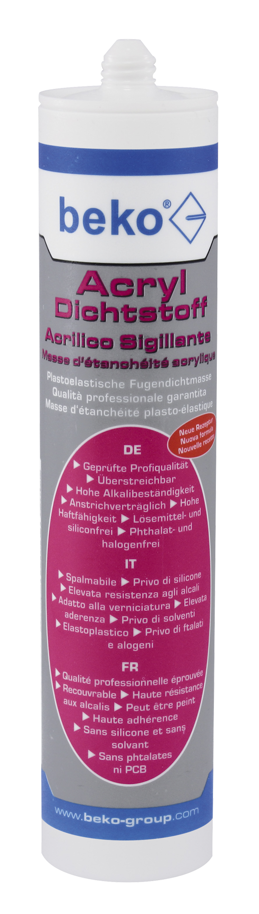 Acryl-Dichtstoff 310ml weiss