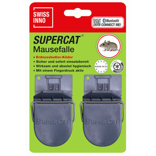 Mausefalle Super-Cat, 2 Stk.