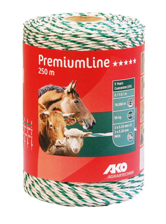 Weidezaunlitze PremiumLine 250m
