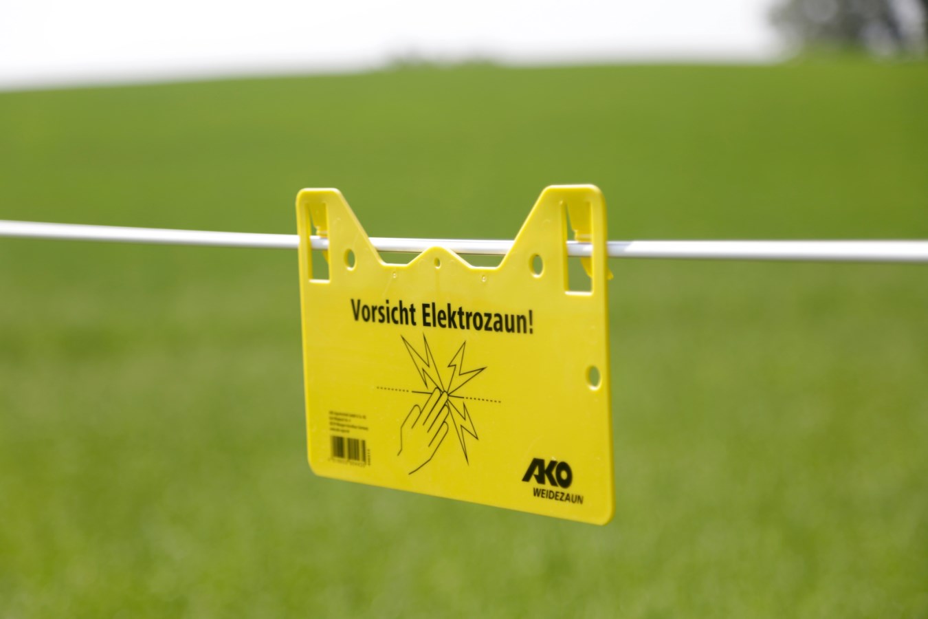Warnschild Elektrozaun "hook - in"