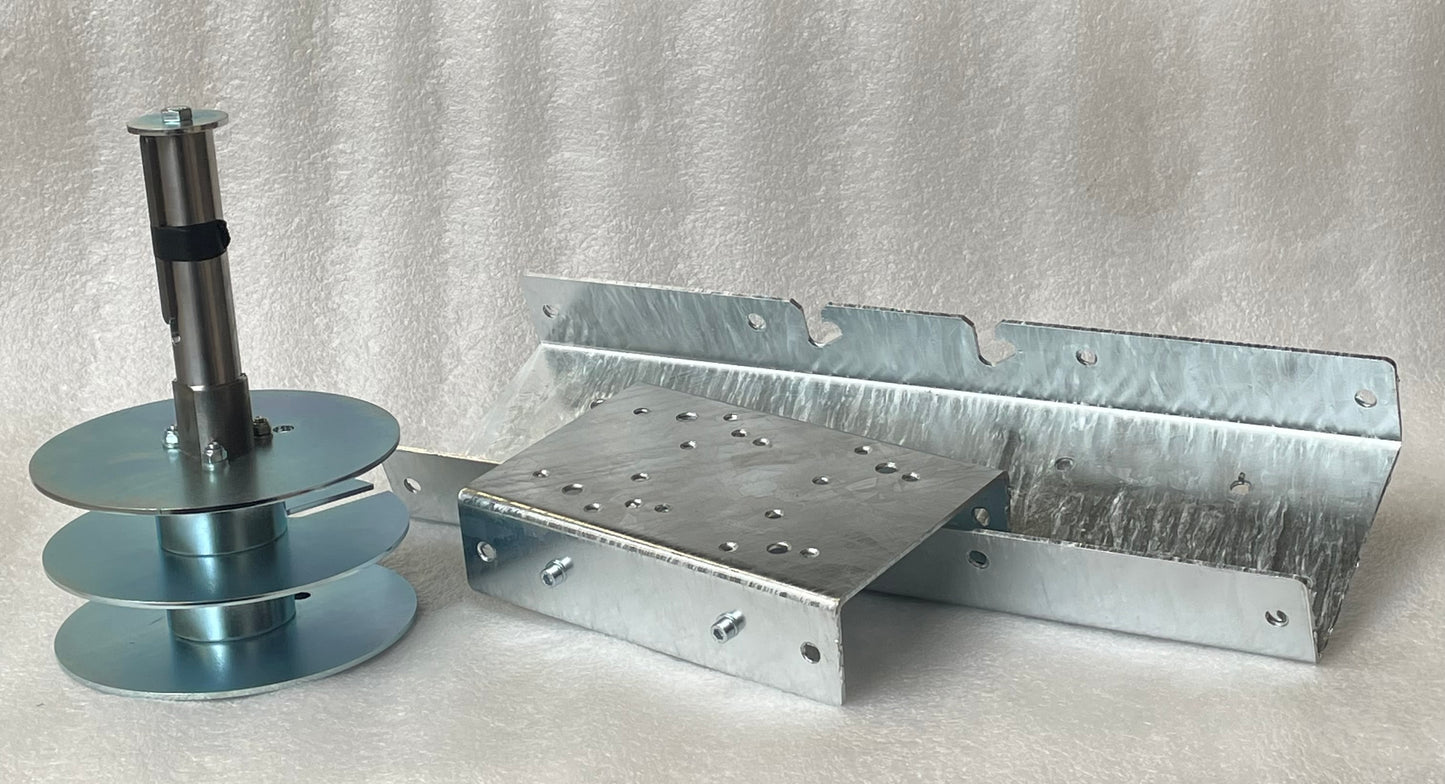 Seilrolle Ø 140mm mit Steckwelle