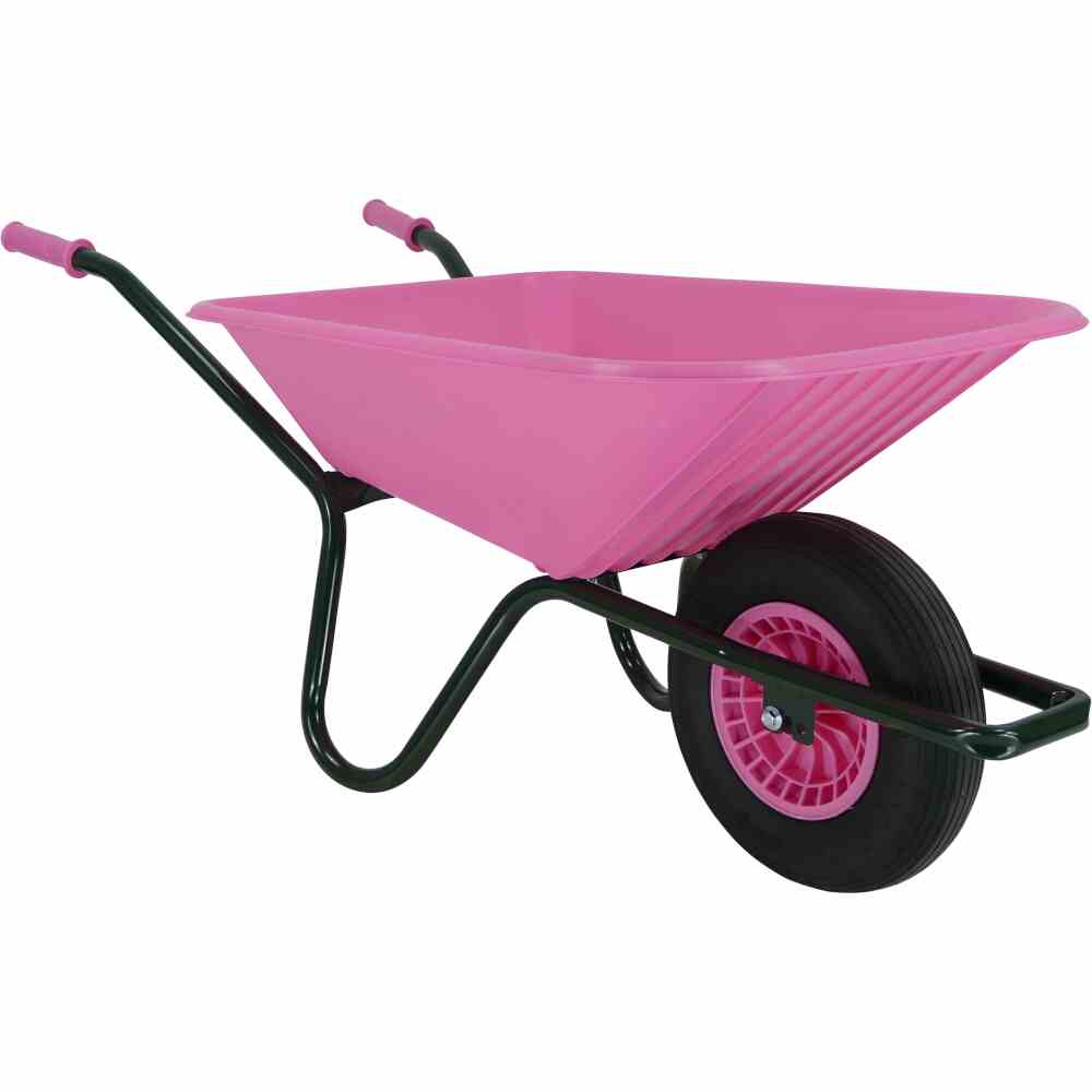 Gartenkarre pink 90 Liter