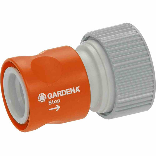 Gardena Profi-System-Übergangsstück mit Wasserstop auf SB-Karte