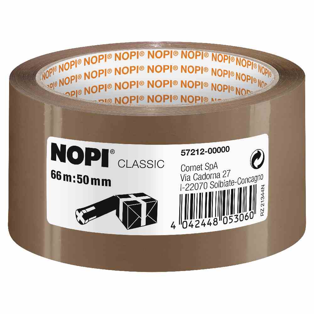 Nopipack 57212 66m 50mm braun