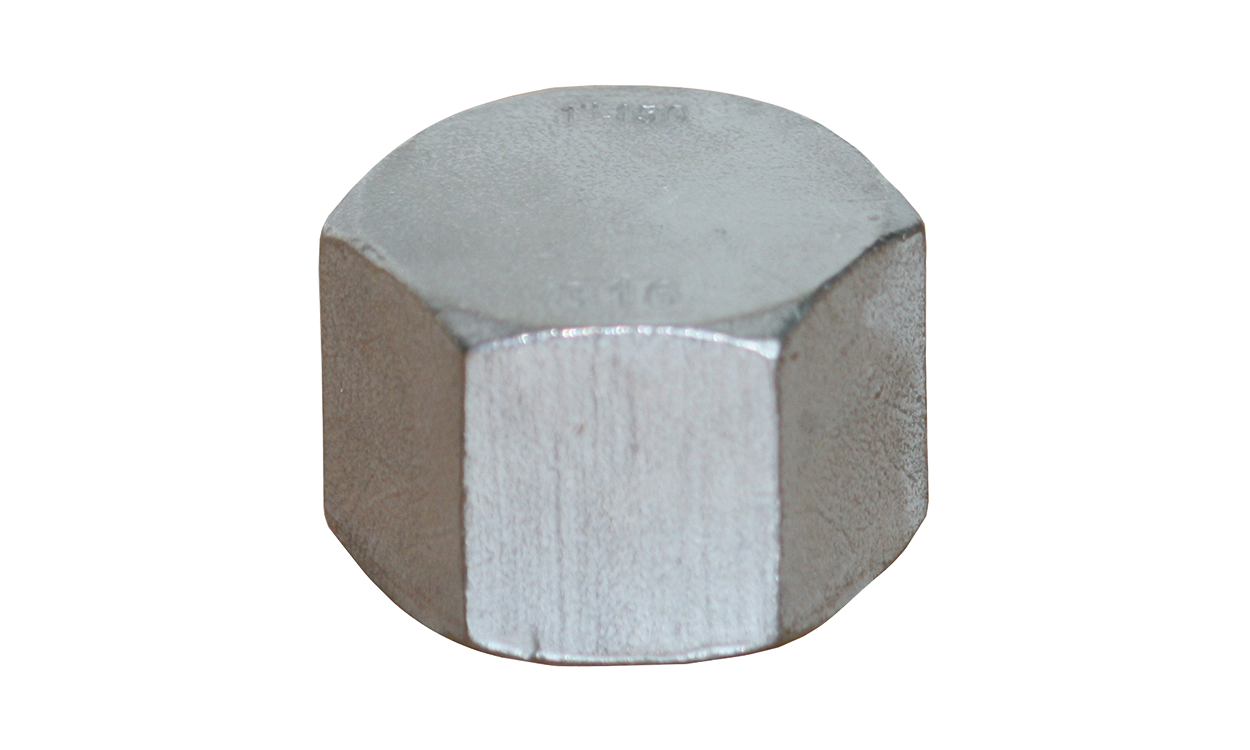 VA-Kappe mit 6-kt. 1/2" IG
