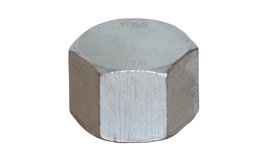 VA-Kappe mit 6-kt. 3/4" IG