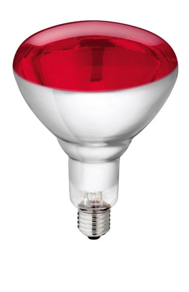 Philips Hartglas-Infrarotlampe, 150W, 240V, rot
