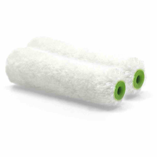Kleinflächen-Walze Plüsch 10cm 2er-Set Ø 15mm, Florhöhe 12mm